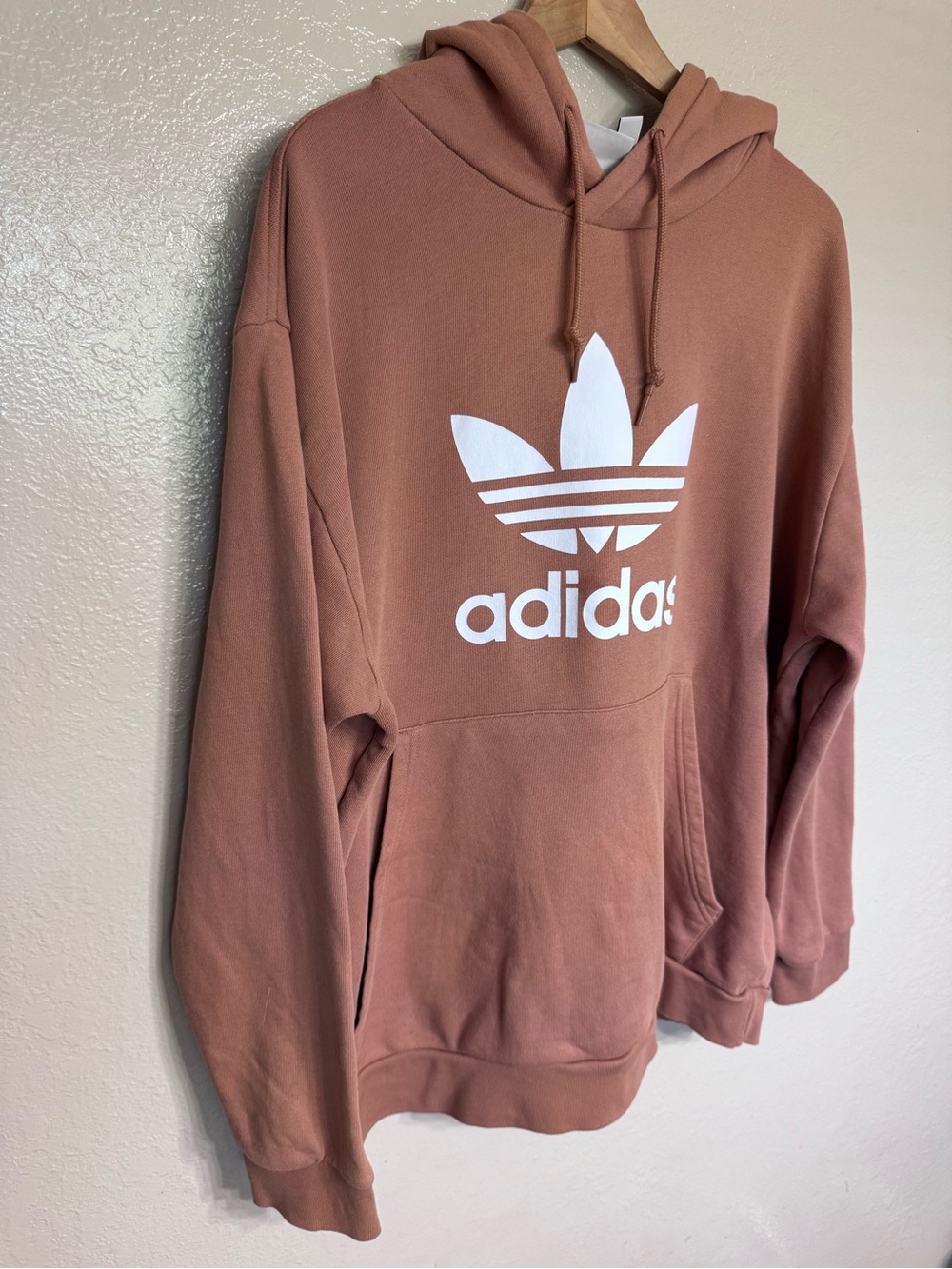 adidas Men’s Trefoil Hoodie - Dusty Rose